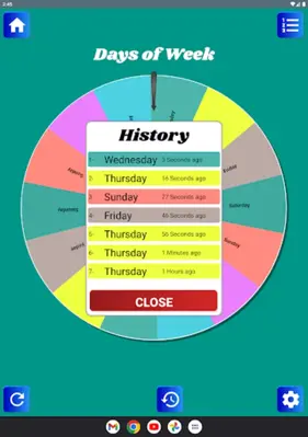 Roulette - Wheel of Luck android App screenshot 0